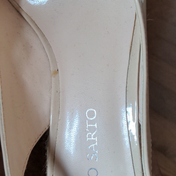 Franco Sarto Nude Wedges - Picture 5 of 6